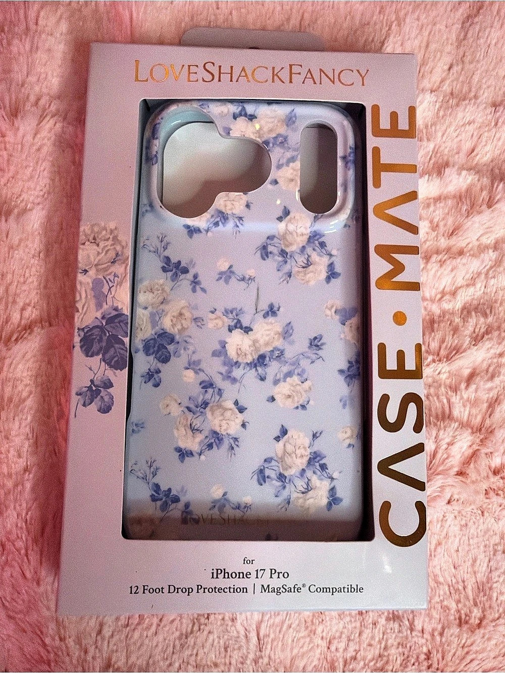 LoveShackFancy Case-Mate x LoveShackFancy Blooming Heirloom MagSafe iPhone 17Pro